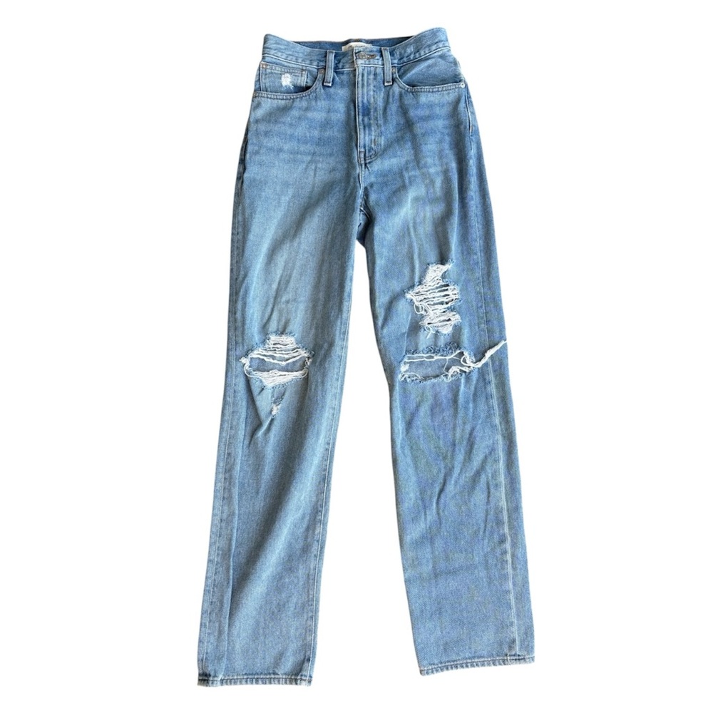 Madewell Distressed High Waisted Jeans